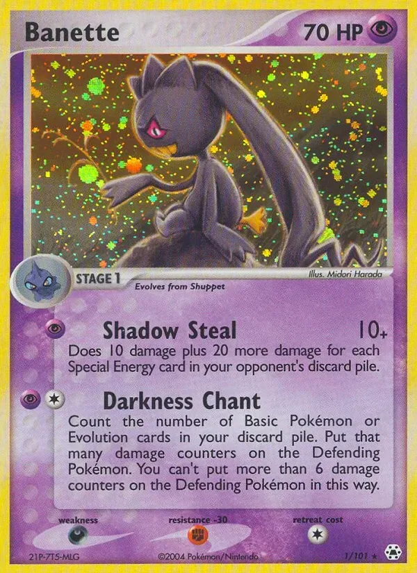 Banette, Hidden Legends