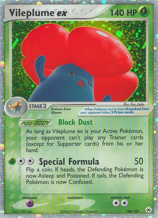 Vileplume ex, Hidden Legends