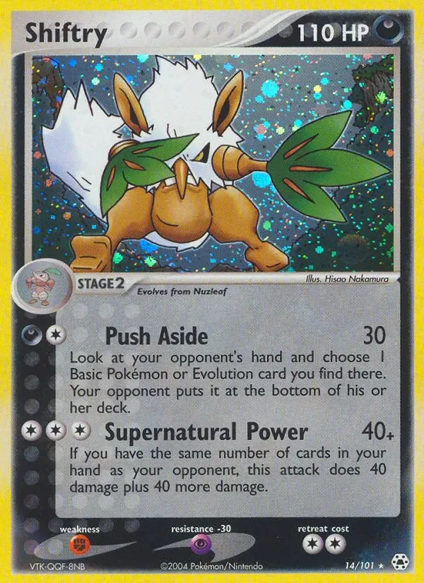 Shiftry, Hidden Legends