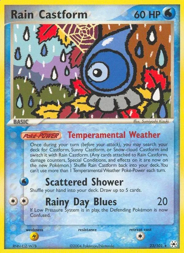 Rain Castform, Hidden Legends