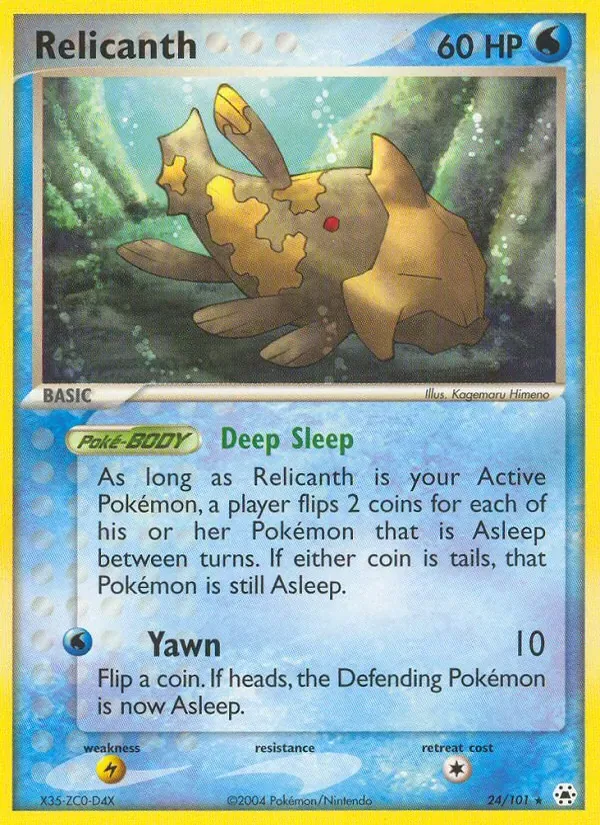 Relicanth, Hidden Legends