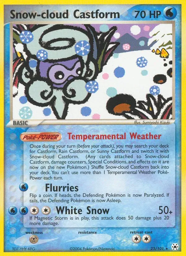 Snow-cloud Castform, Hidden Legends