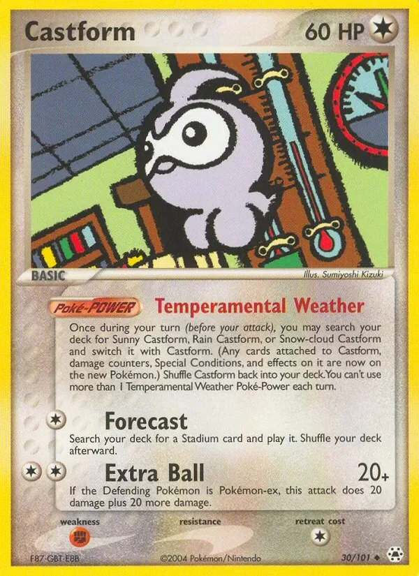 Castform, Hidden Legends