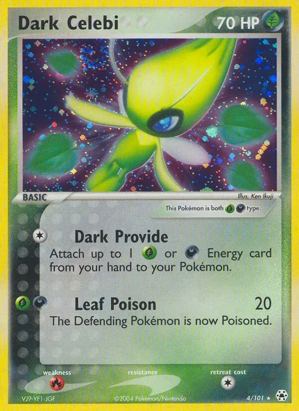Dark Celebi, Hidden Legends