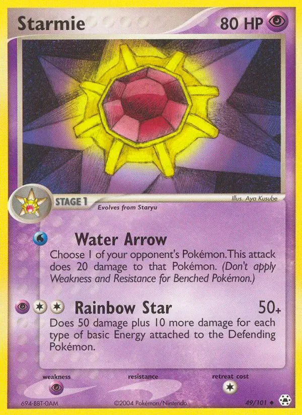 Starmie, Hidden Legends