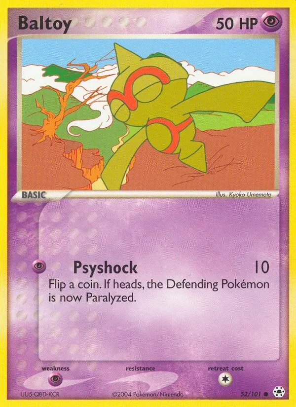 Baltoy, Hidden Legends