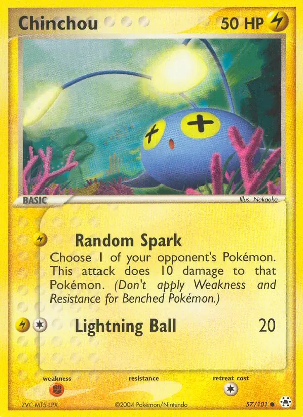Chinchou, Hidden Legends