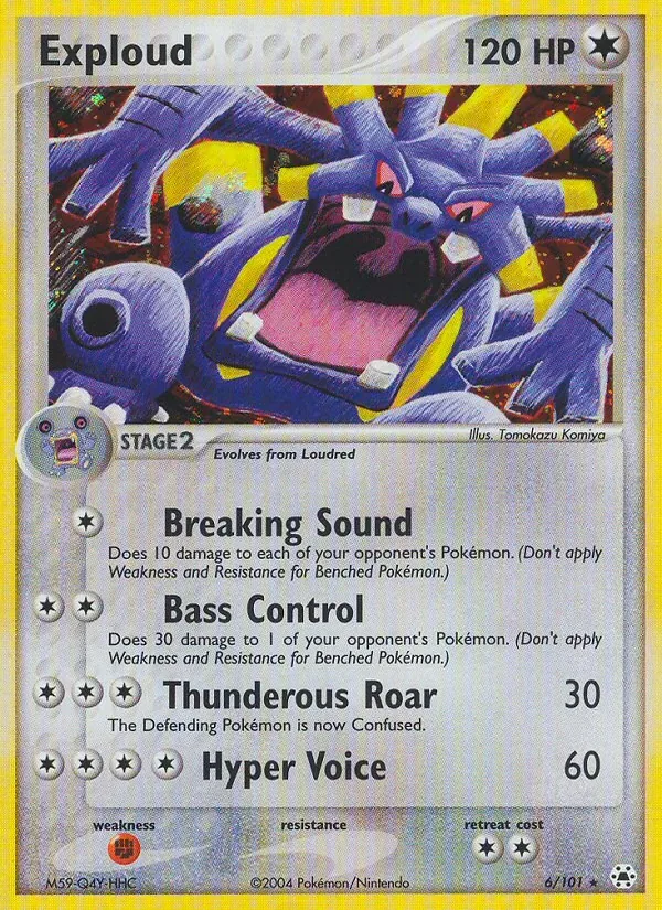 Exploud, Hidden Legends