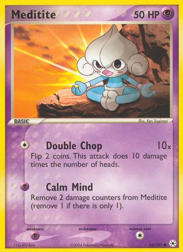 Meditite, Hidden Legends