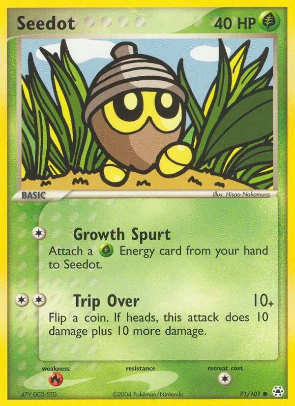 Seedot, Hidden Legends