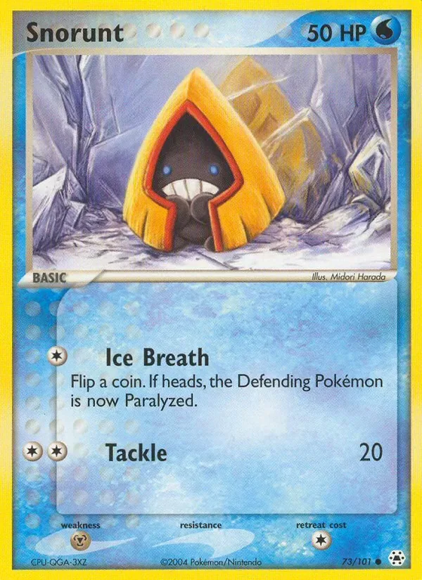 Snorunt, Hidden Legends