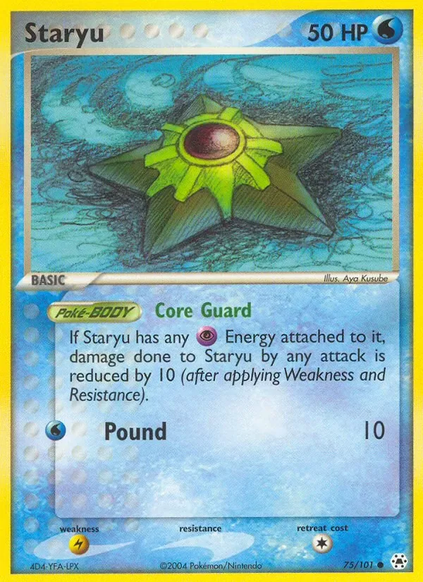 Staryu, Hidden Legends