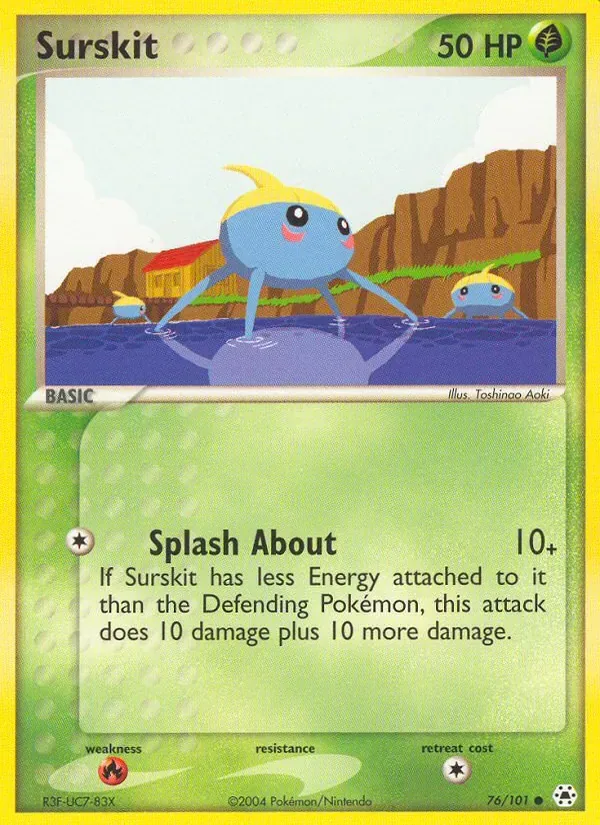 Surskit, Hidden Legends