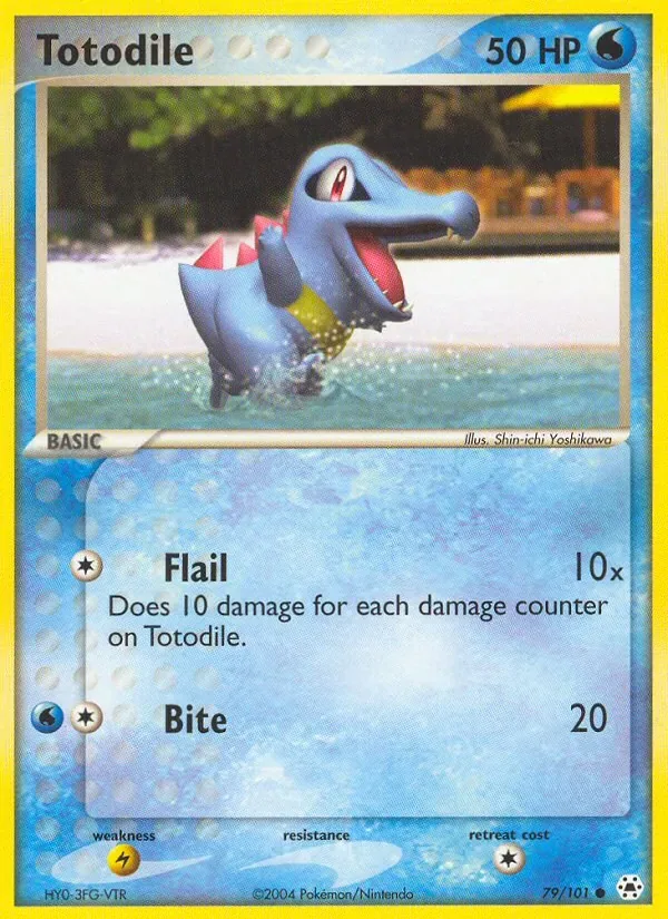 Totodile, Hidden Legends