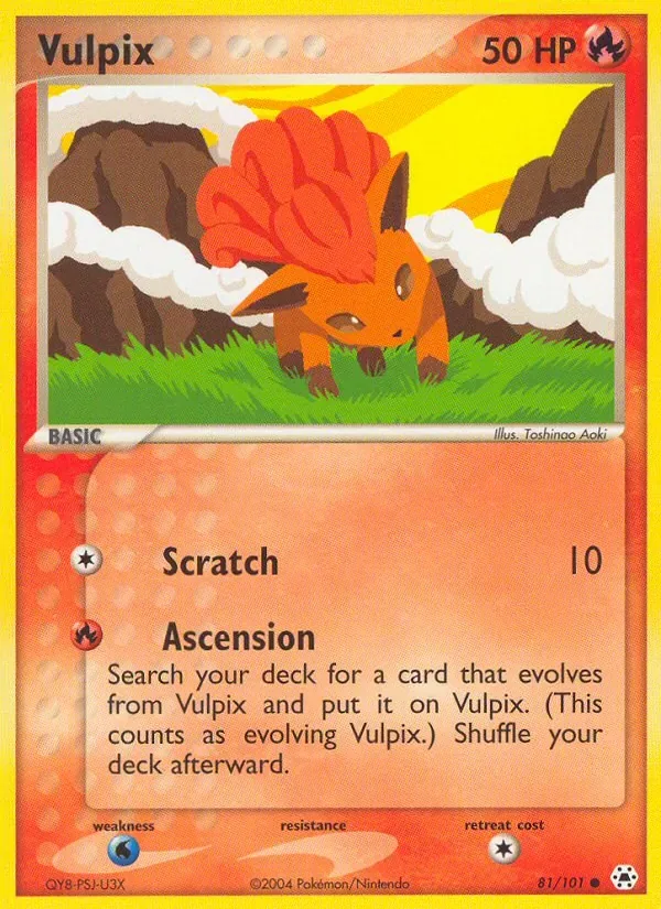 Vulpix, Hidden Legends