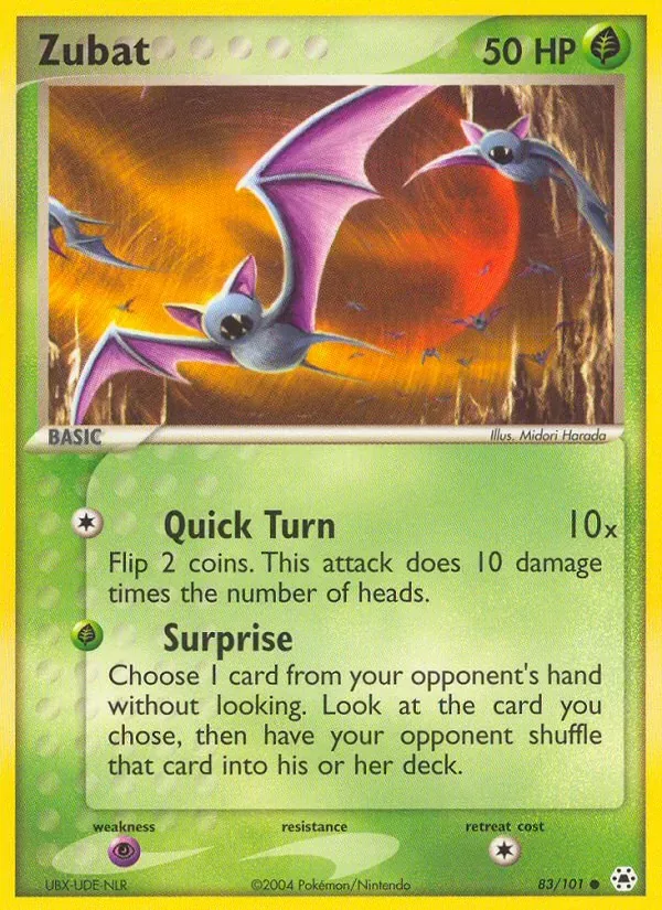 Zubat, Hidden Legends