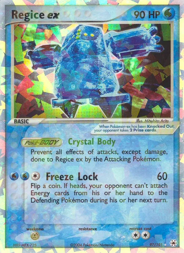 Regice ex, Hidden Legends