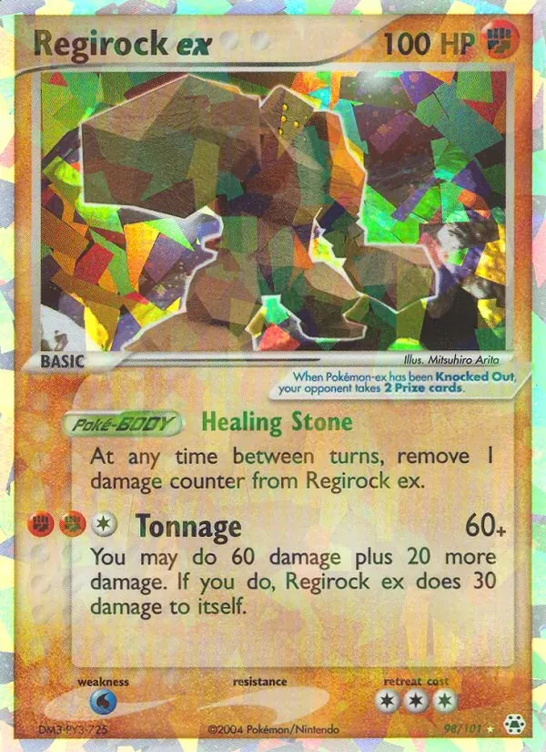 Regirock ex, Hidden Legends