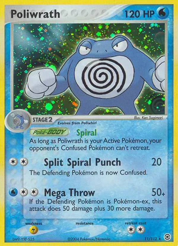 Poliwrath, FireRed & LeafGreen
