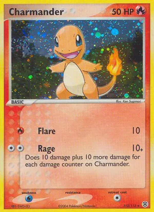 Charmander, FireRed & LeafGreen