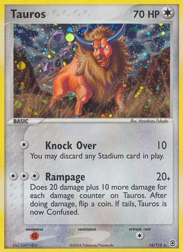 Tauros, FireRed & LeafGreen