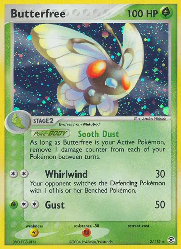 Butterfree, FireRed & LeafGreen