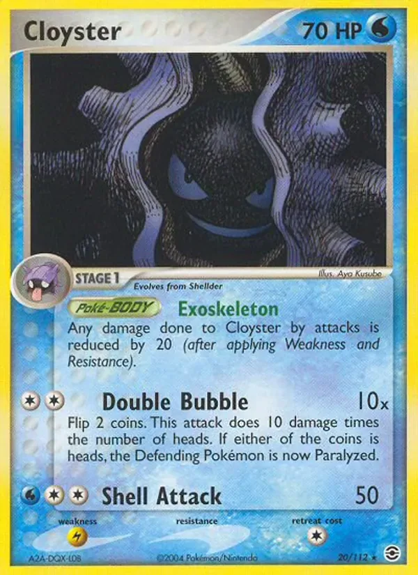 Cloyster, FireRed & LeafGreen
