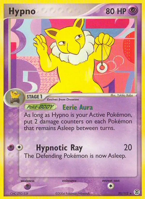 Hypno, FireRed & LeafGreen