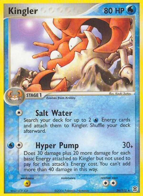Kingler, FireRed & LeafGreen