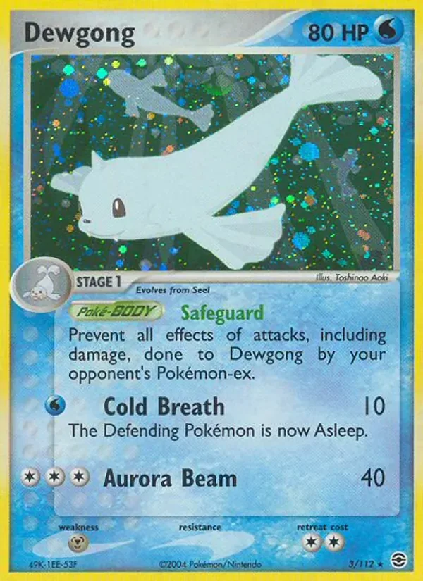 Dewgong, FireRed & LeafGreen