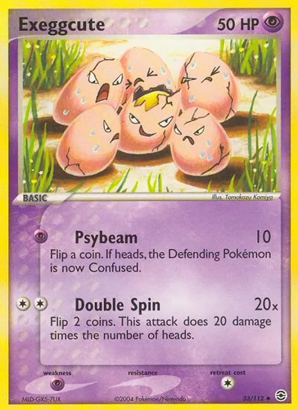 Exeggcute, FireRed & LeafGreen