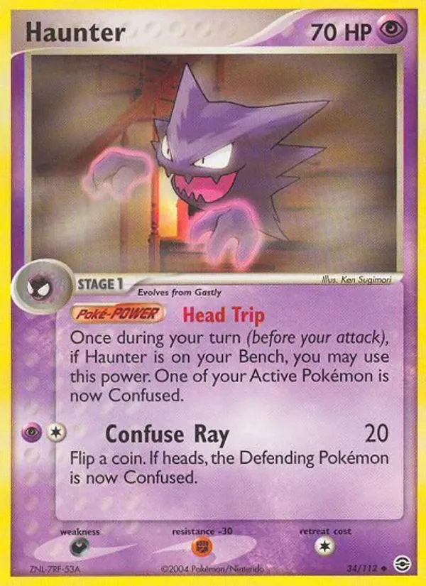 Haunter, FireRed & LeafGreen