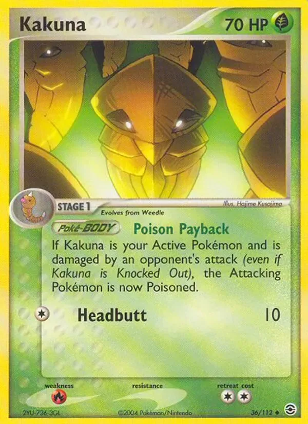 Kakuna, FireRed & LeafGreen