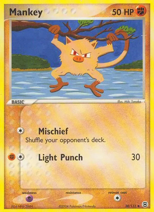 Mankey, FireRed & LeafGreen