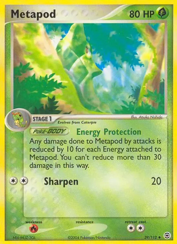 Metapod, FireRed & LeafGreen