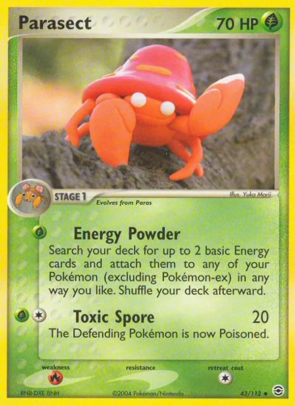 Parasect, FireRed & LeafGreen