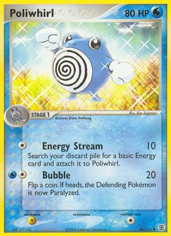 Poliwhirl, FireRed & LeafGreen