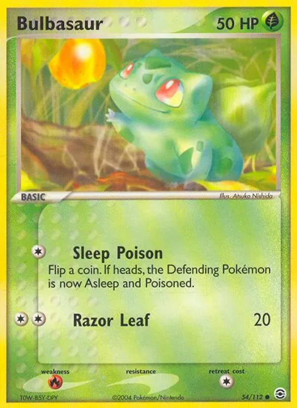Bulbasaur, FireRed & LeafGreen
