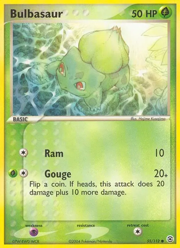 Bulbasaur, FireRed & LeafGreen