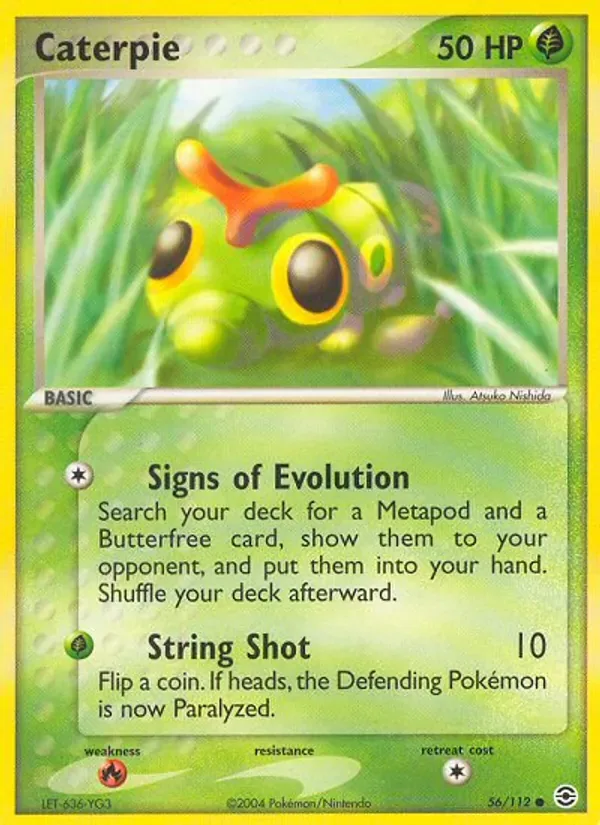 Caterpie, FireRed & LeafGreen