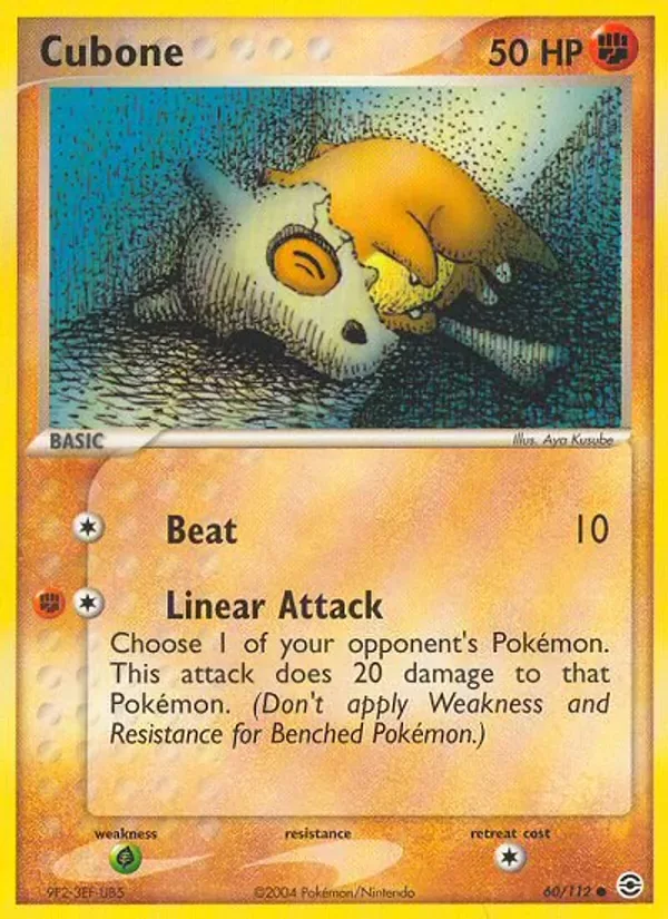 Cubone, FireRed & LeafGreen