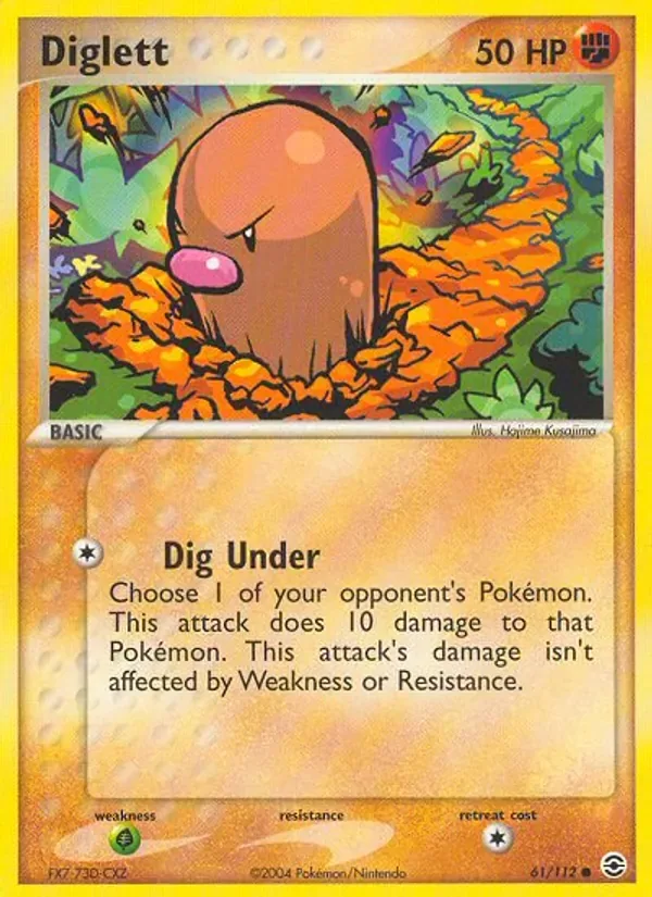 Diglett, FireRed & LeafGreen