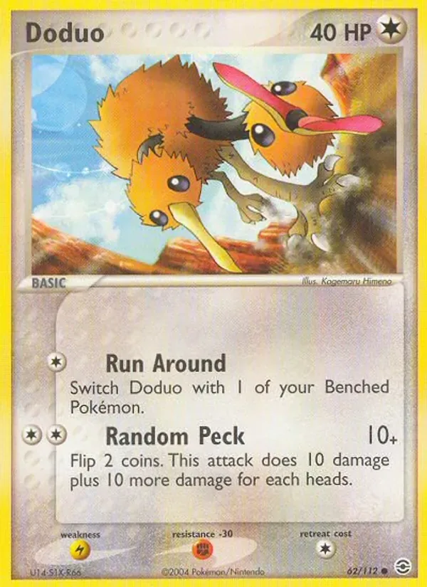 Doduo, FireRed & LeafGreen