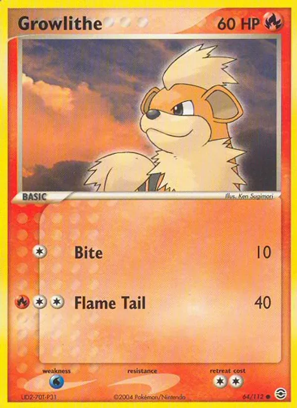 Growlithe, FireRed & LeafGreen
