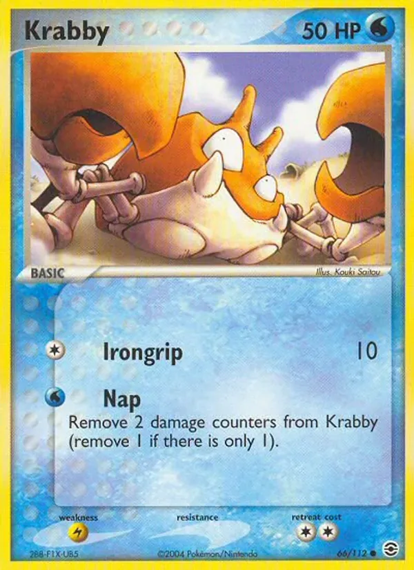 Krabby, FireRed & LeafGreen