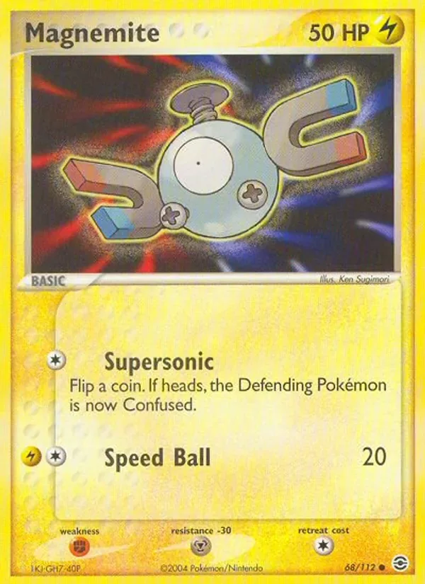Magnemite, FireRed & LeafGreen
