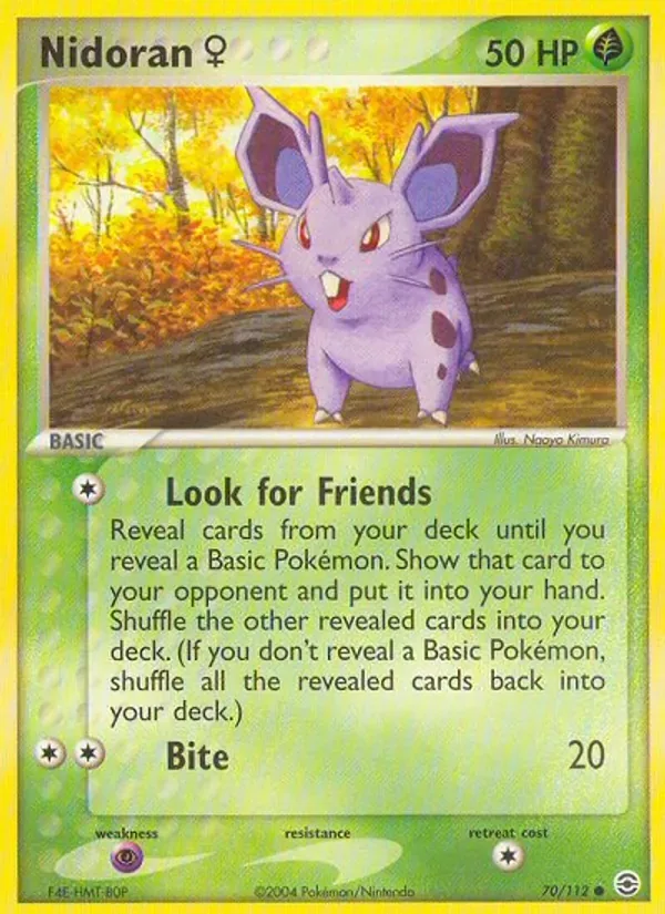 Nidoran♀, FireRed & LeafGreen