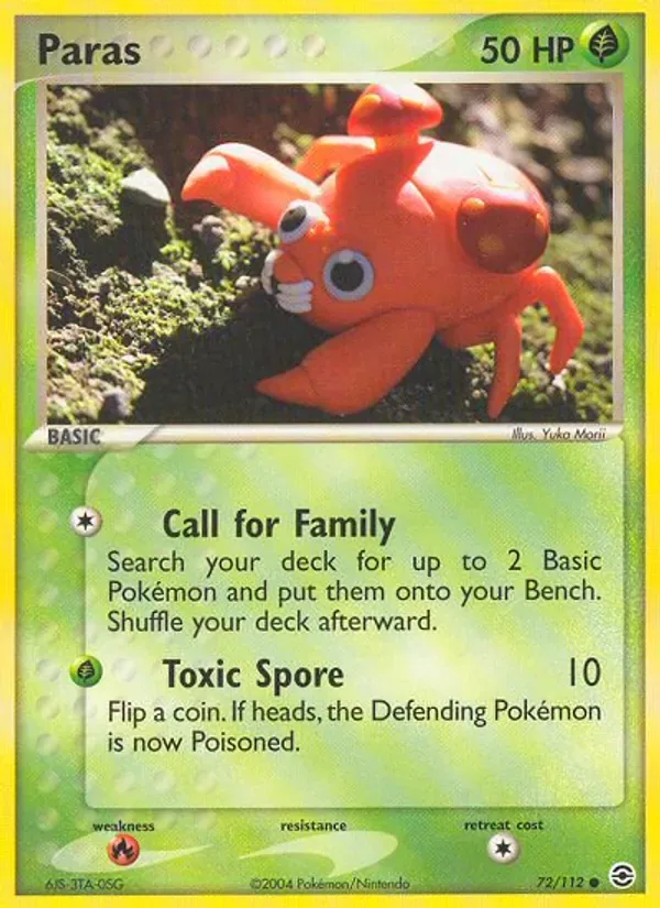 Paras, FireRed & LeafGreen