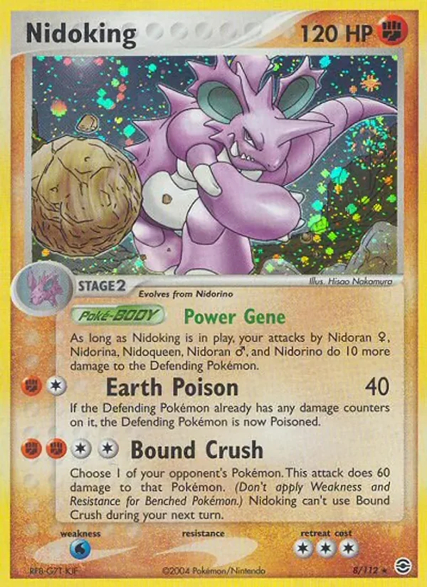 Nidoking, FireRed & LeafGreen