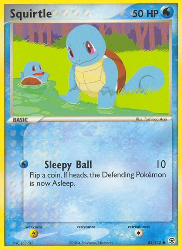 Squirtle, FireRed & LeafGreen